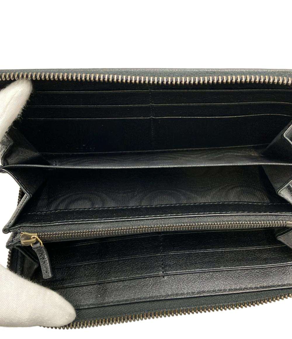 GUCCI ラウンドファスナー長財布 バンブー 658634 562600 レディース グッチ