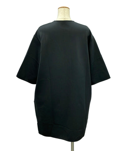 美品 THE ROW ジップアップ半袖ワンピース 4695-k106 レディース SIZE XS ザロウ