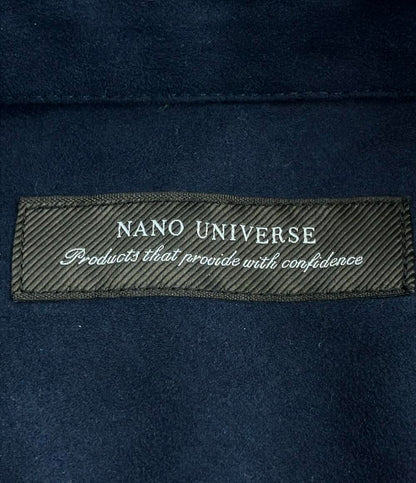 ナノユニバース スウェード長袖シャツ メンズ SIZE S (S) nano universe