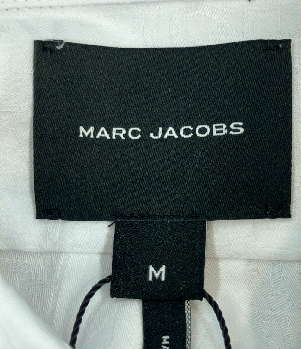 美品 MARC JACOBS 長袖シャツ ブラウス ショート丈 タグ付き 2f4rtp066w08 レディース SIZE M マークジェイコブス