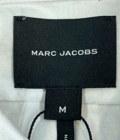 美品 MARC JACOBS 長袖シャツ ブラウス ショート丈 タグ付き 2f4rtp066w08 レディース SIZE M マークジェイコブス