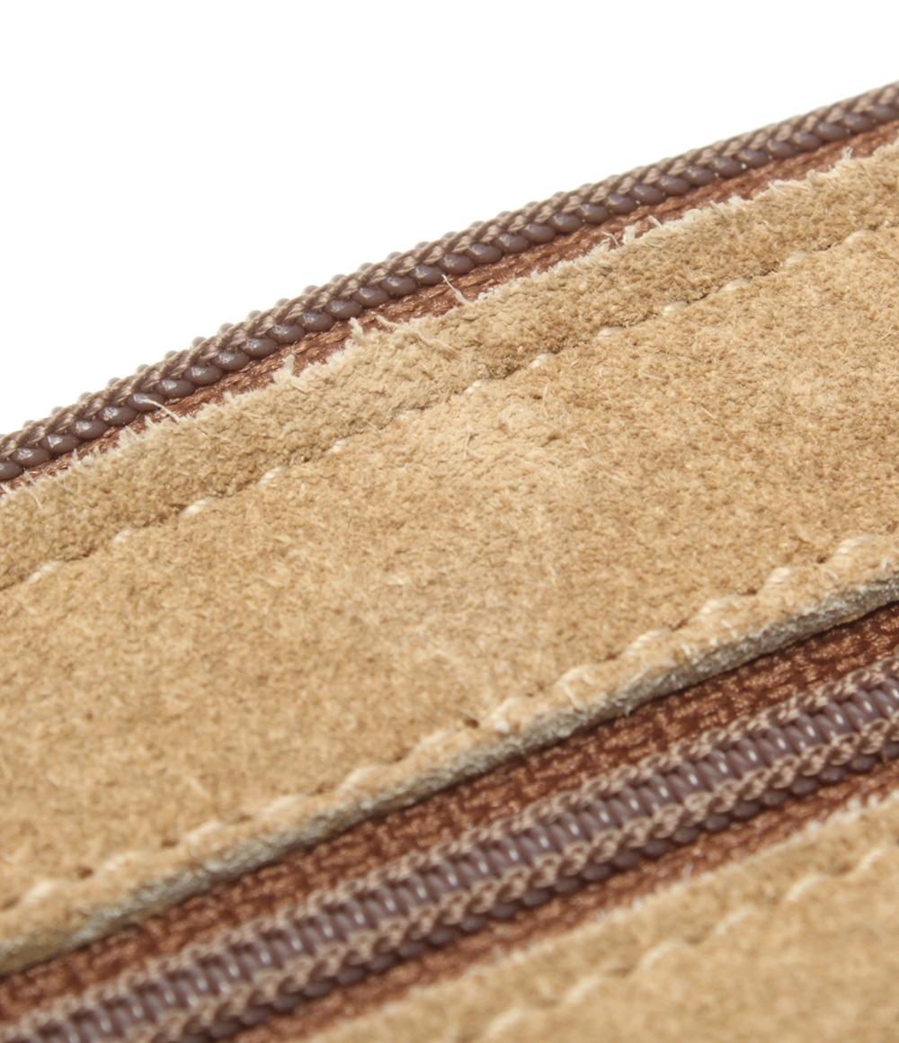 美品 ロエベ アナグラム スウェード ポーチ ユニセックス LOEWE