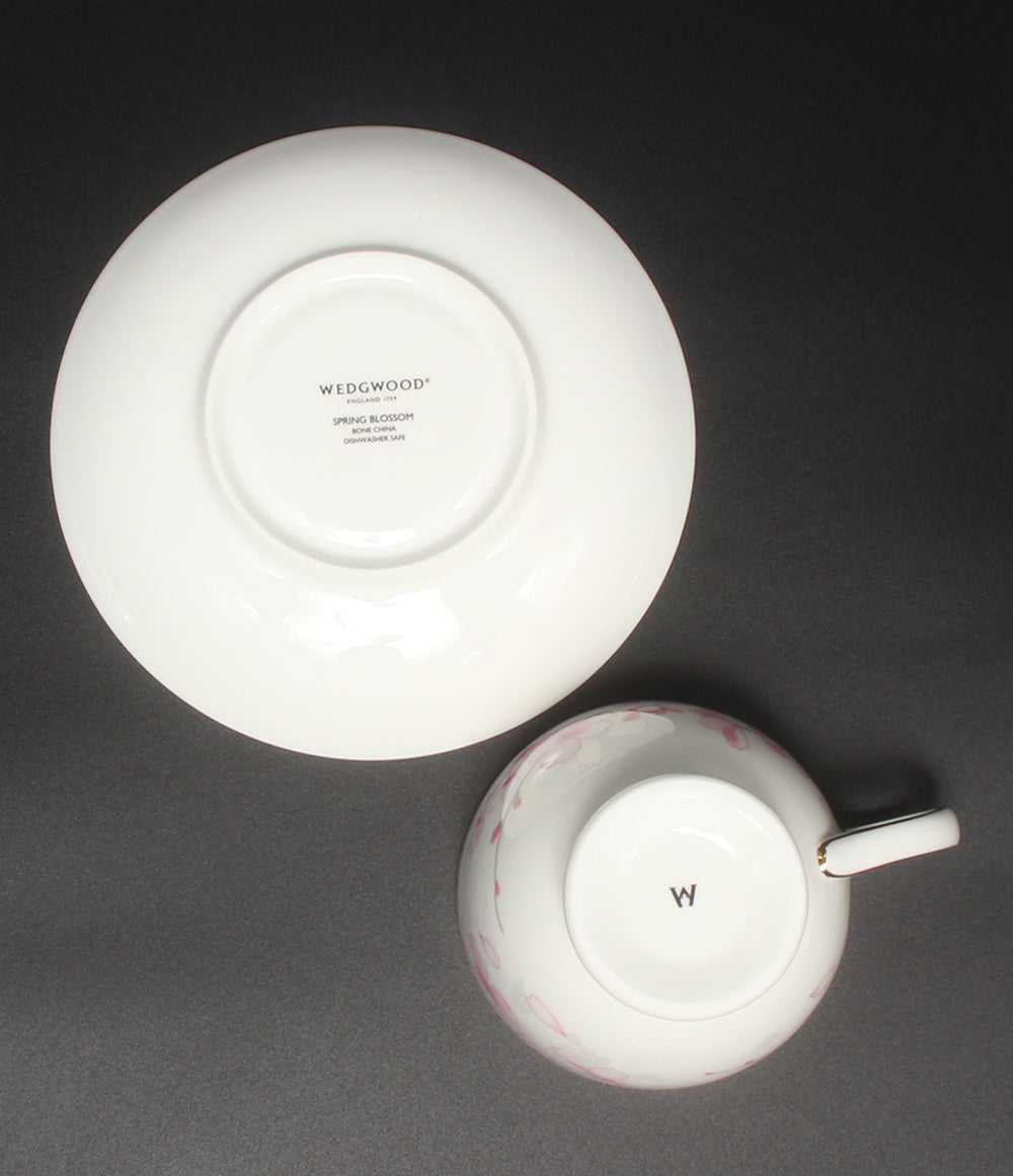美品 WEDGWOOD カップ＆ソーサー スプリング ブロッサム ウェッジウッド
