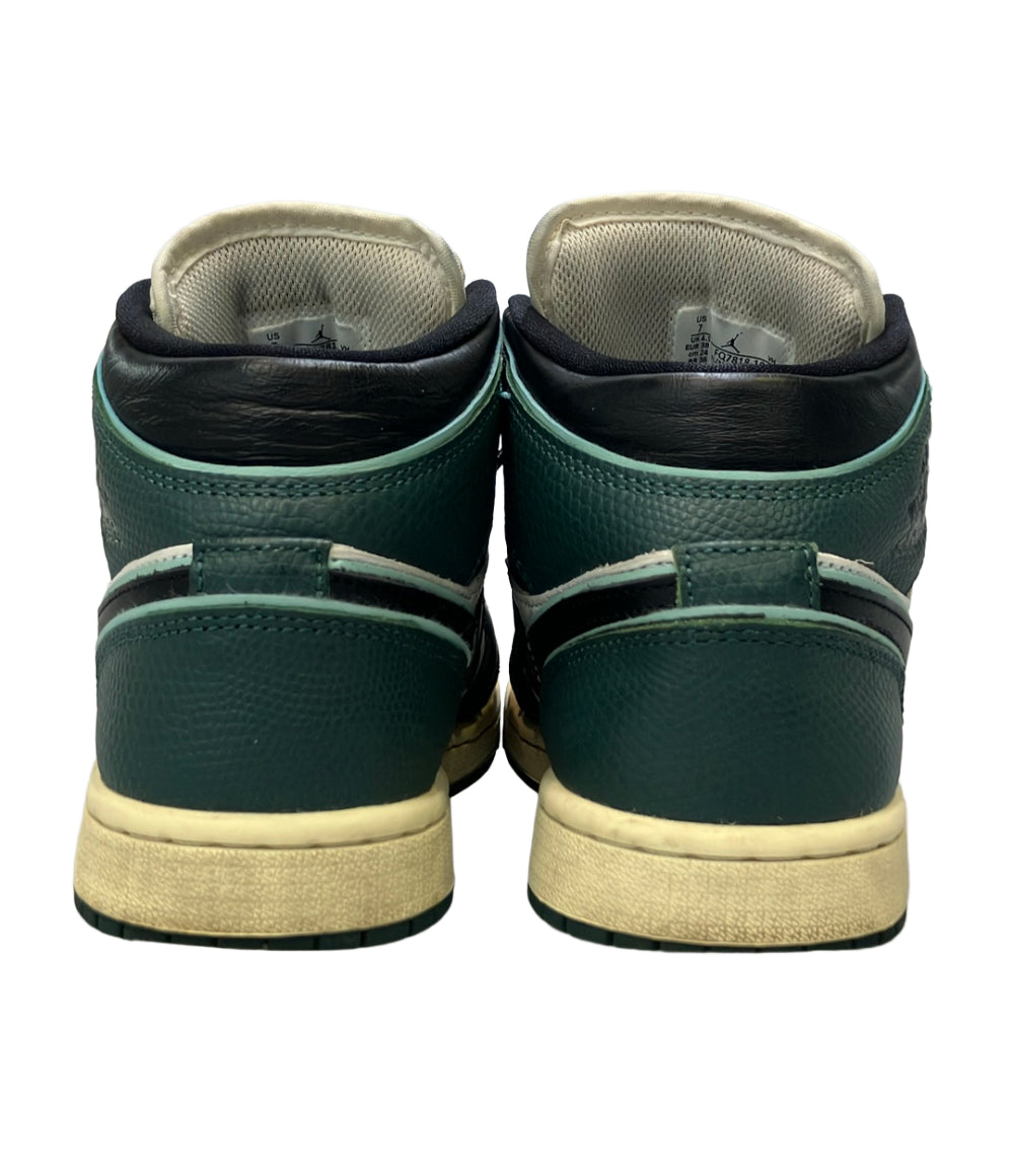 NIKE ミドルカットスニーカー Air Jordan 1 Mid FQ7818-100 レディース SIZE 24.0 ナイキ