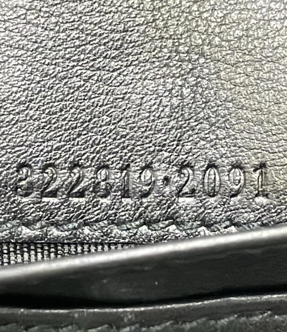 GUCCI ラウンドファスナー長財布 マイクログッチシマ 322819 2091