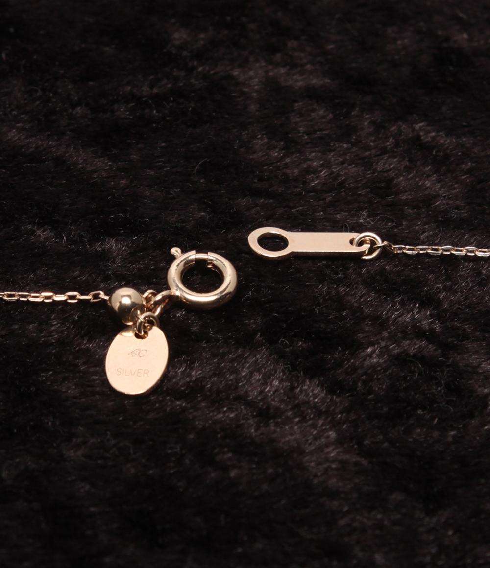 美品 4℃ ネックレス SV ハートモチーフ レディース ヨンドシー