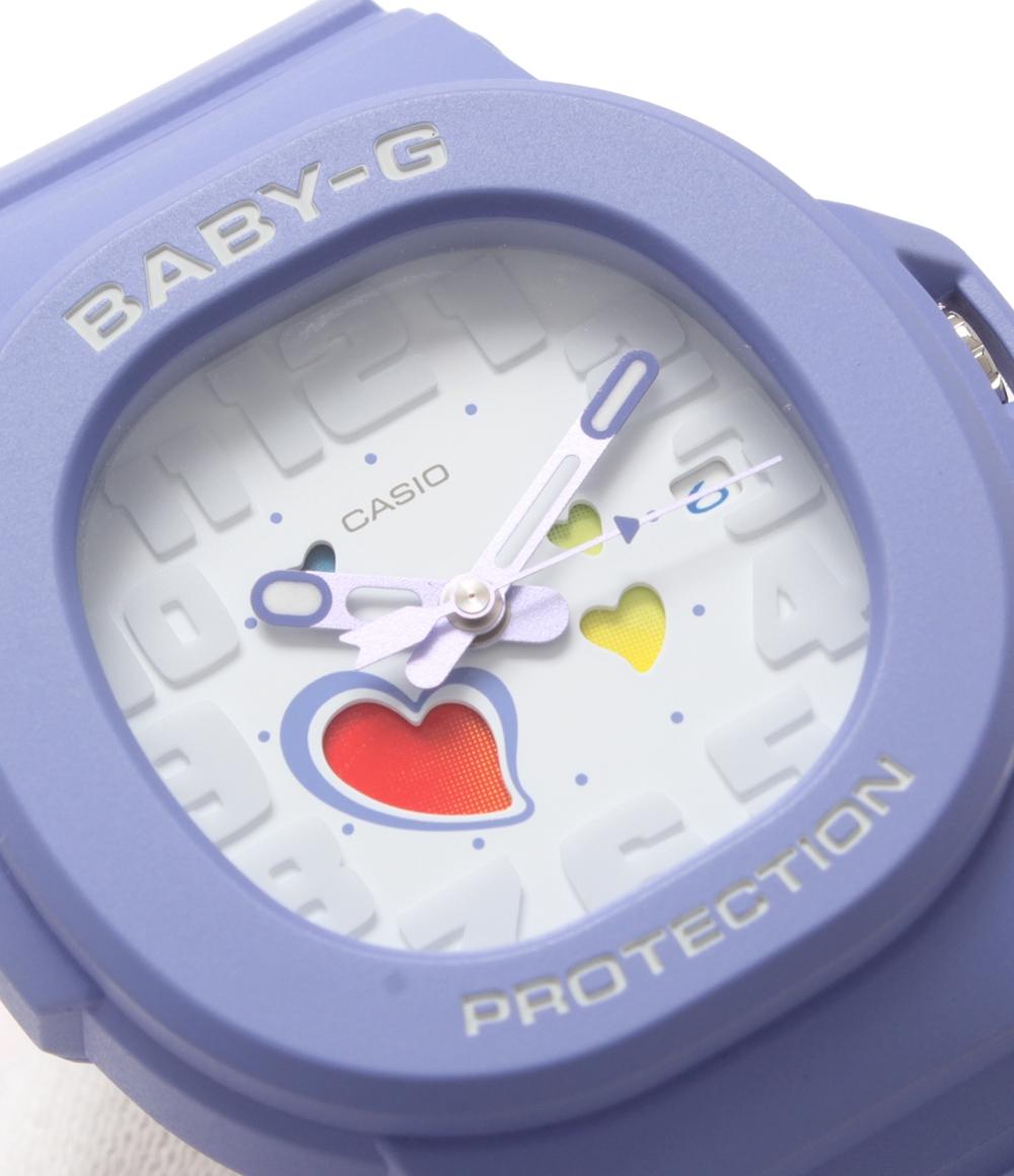 美品 カシオ 腕時計 PLAYFUL HEARTS Baby-G クオーツ ホワイト BGA-10 レディース CASIO