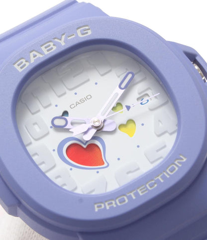 美品 カシオ 腕時計 PLAYFUL HEARTS Baby-G クオーツ ホワイト BGA-10 レディース CASIO