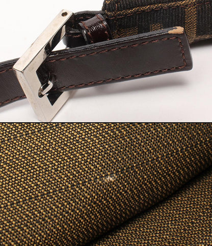 フェンディ ショルダーバッグ 肩掛け マンバケット ズッカ レディース FENDI