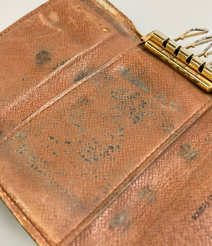 訳あり LOUIS VUITTON 4連キーケース ミュルティクレ4 モノグラム M62631 レディース メンズ ルイ・ヴィトン