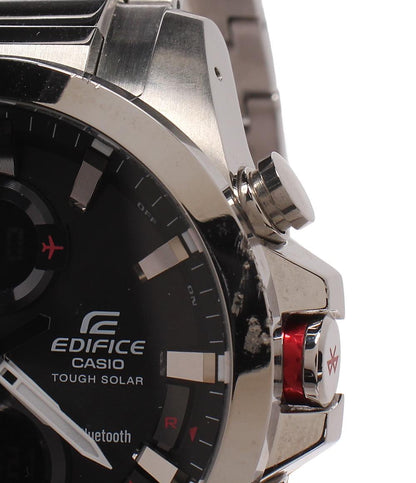 CASIO 腕時計 Bluetooth EDIFICE エディフィス ソーラー ブラック ECB-500 メンズ カシオ