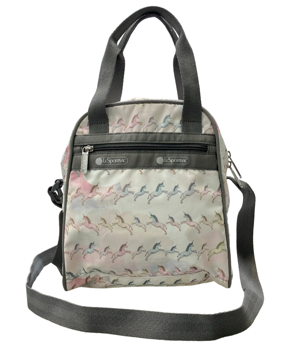 美品 LeSportsac 2wayハンドバッグ ショルダーバッグ レディース レスポートサック