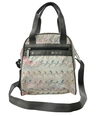 美品 LeSportsac 2wayハンドバッグ ショルダーバッグ レディース レスポートサック