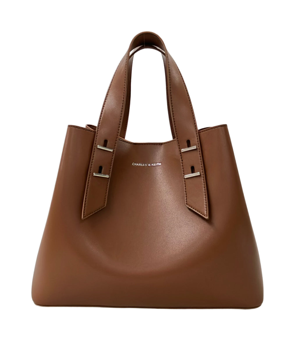 CHARLES&KEITH 2way トートバッグ ショルダーバッグ 斜め掛け レディース チャールズ＆キース