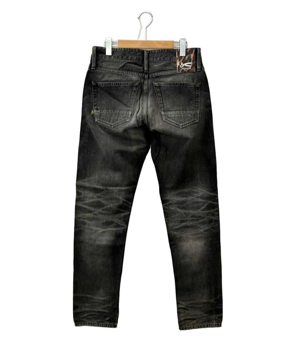 美品 デンハム デニムパンツ ジーンズ ダメージ加工 FORGE MIJ GRY 01231111003 メンズ SIZE 29 (S) DENHAM