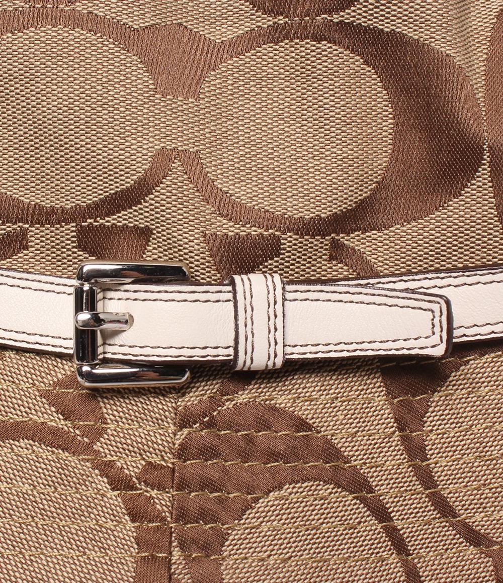 COACH バケットハット シグネチャー レディース SIZE P/S コーチ