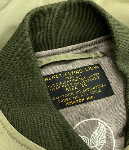 ヒューストン フライトジャケット メンズ SIZE 38 (M) HOUSTON