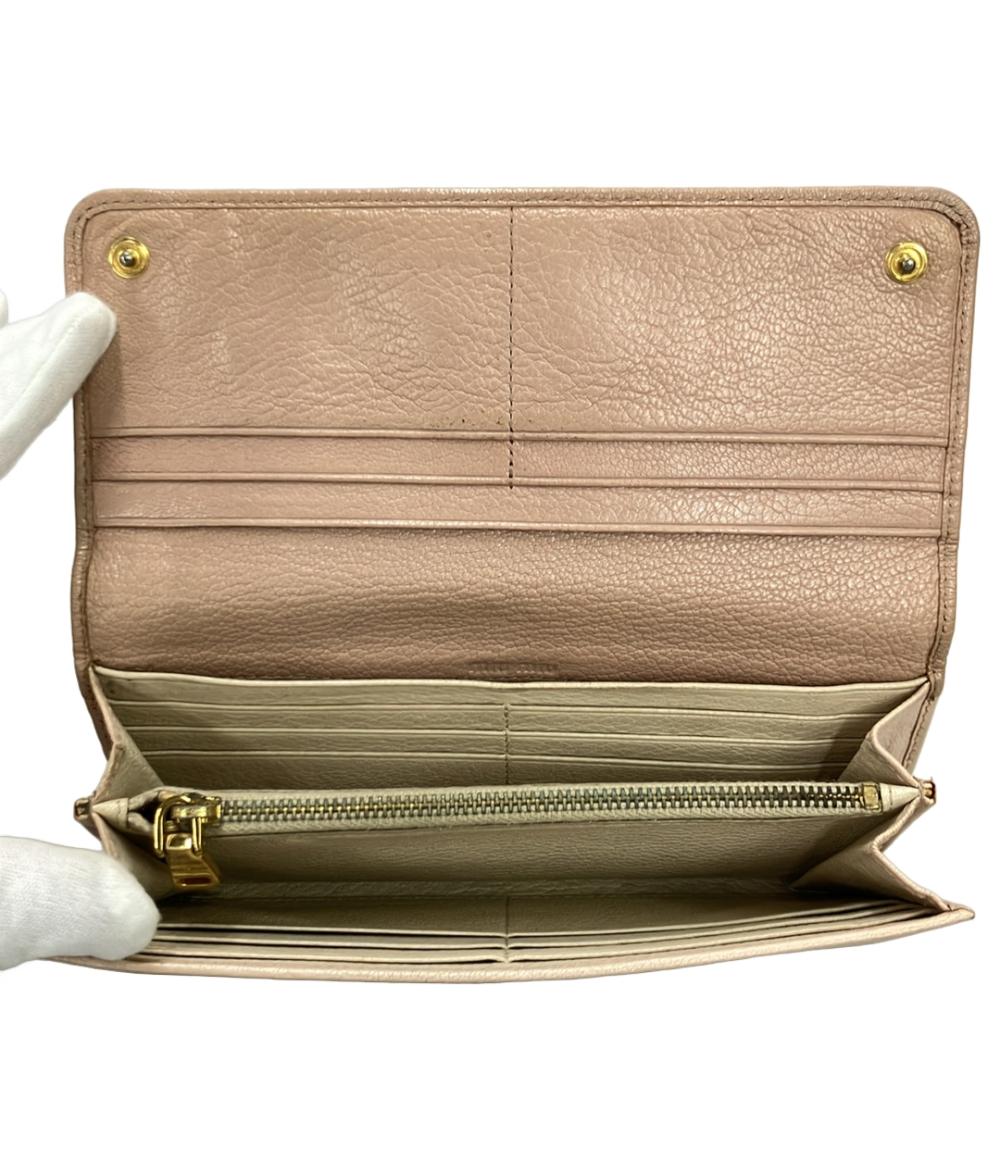 Miu Miu 長財布 レザー レディース ミュウ ミュウ – Rehello by BOOKOFF
