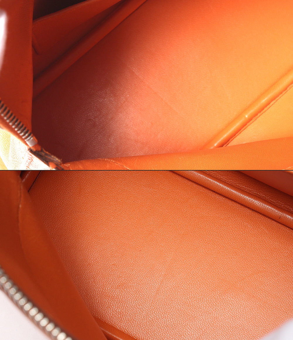 HERMES 2way ハンドバッグ ショルダーバッグ □R刻印 シルバー金具 ヴォーエプソン 肩掛け ボリード27 レディース エルメス