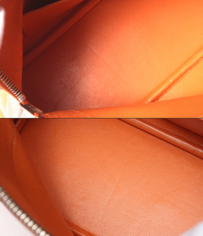 HERMES 2way ハンドバッグ ショルダーバッグ □R刻印 シルバー金具 ヴォーエプソン 肩掛け ボリード27 レディース エルメス