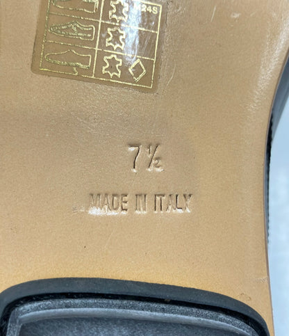 訳あり LOUIS VUITTON ローカットスニーカー レザー メンズ SIZE 7 1/2 (26.5cm) ルイ・ヴィトン