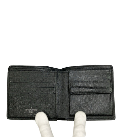 LOUIS VUITTON 二つ折り財布 キャンバス ポルトフォイユマルコ ダミエ グラフィット N62664 メンズ ルイ・ヴィトン