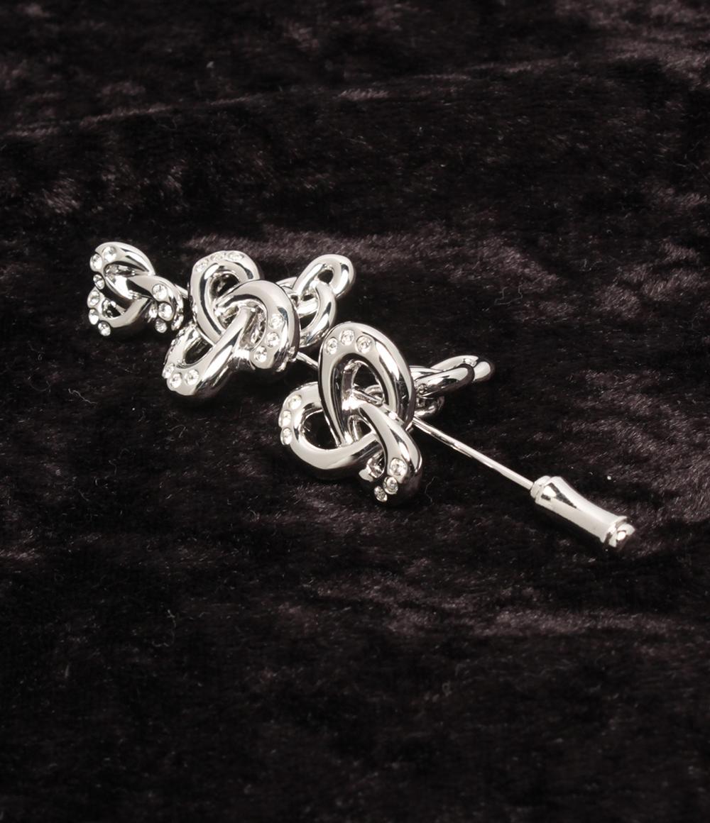 美品 スワロフスキー ピンブローチ レディース SWAROVSKI