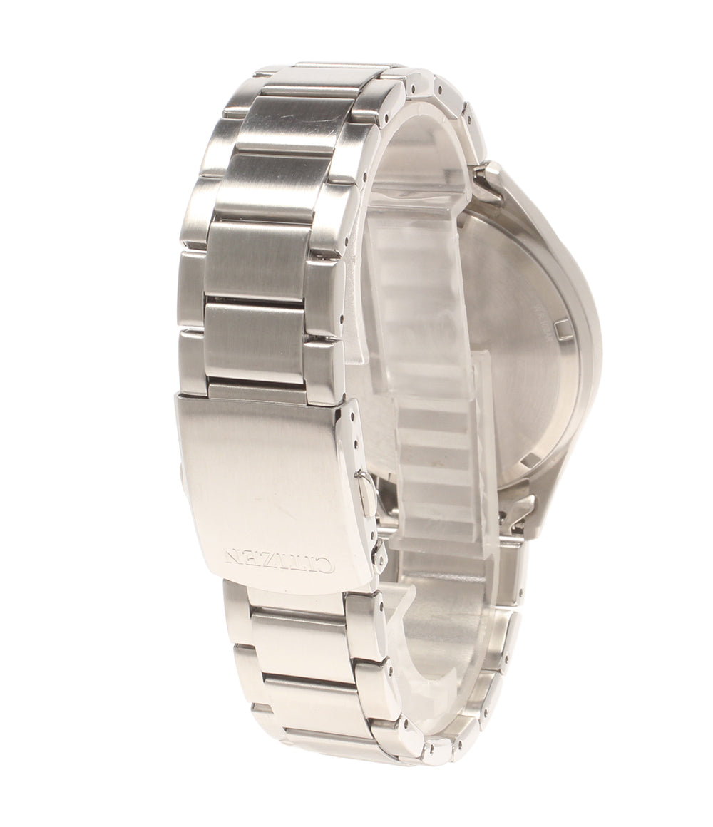 美品 CITIZEN 腕時計 エコドライブ ソーラー ホワイト CA7028-81A メンズ シチズン