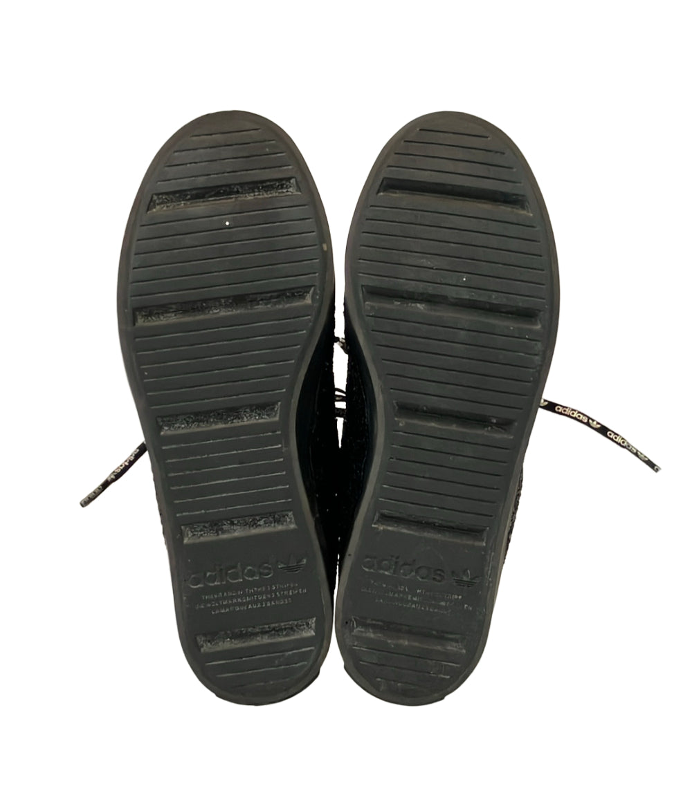 adidas ハイカットスニーカー グリッター加工 COURTVANTAGE HEEL FV5619 レディース SIZE 23.5 アディダス