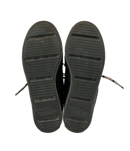 adidas ハイカットスニーカー グリッター加工 COURTVANTAGE HEEL FV5619 レディース SIZE 23.5 アディダス