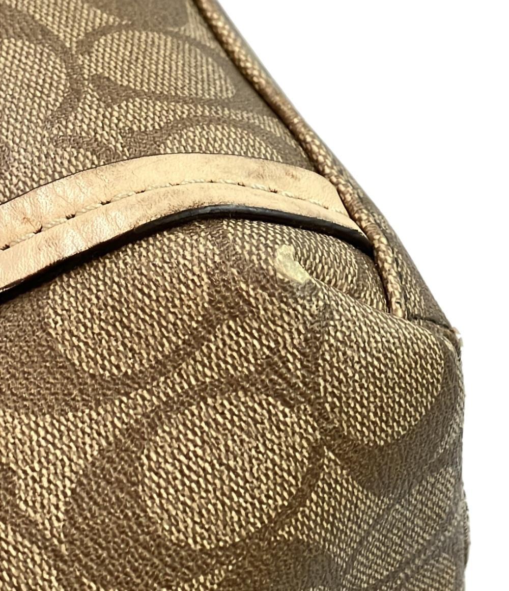 COACH トートバッグ 肩掛け シグネチャー レディース コーチ