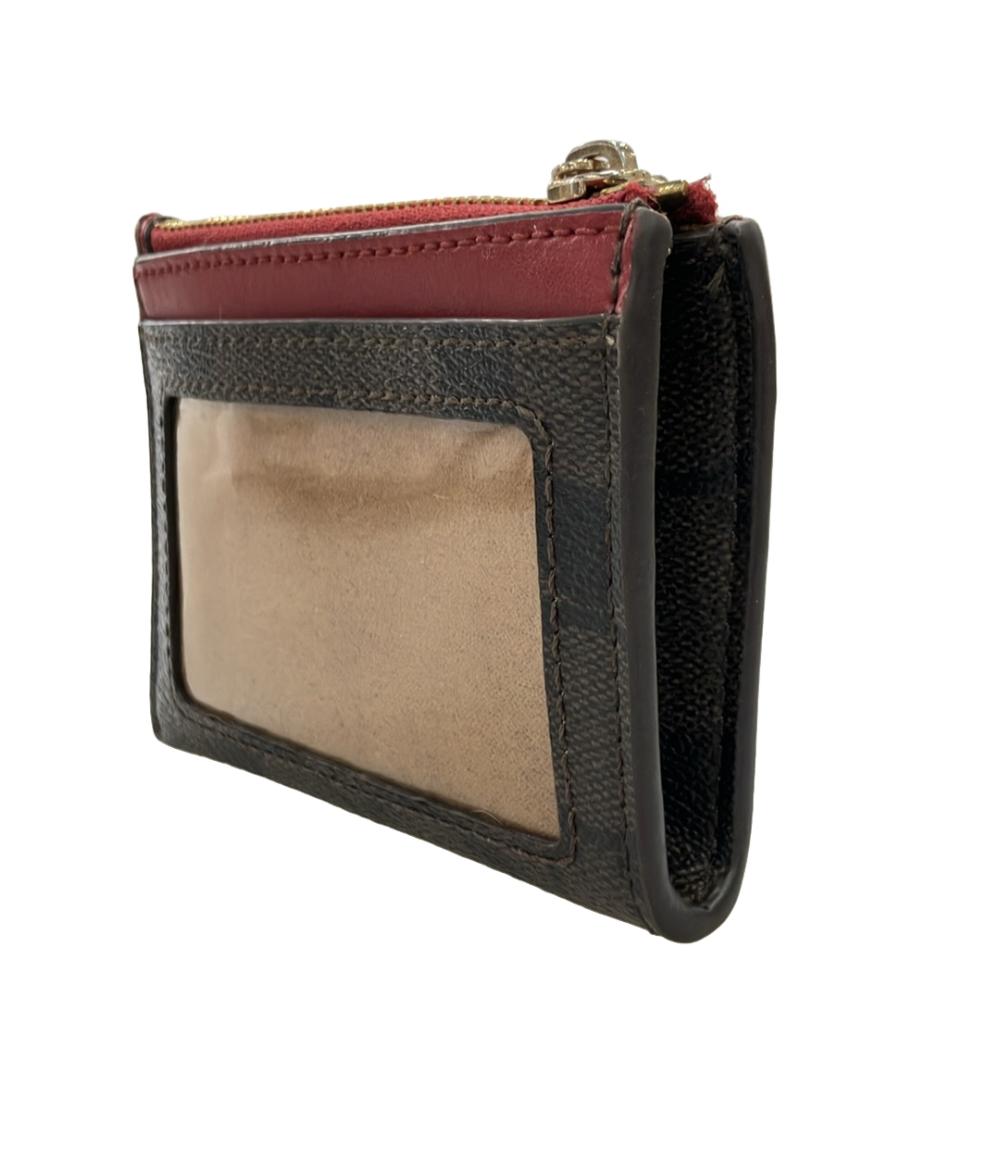 COACH コインケース パスケース キーリング付き シグネチャー CW870 レディース コーチ