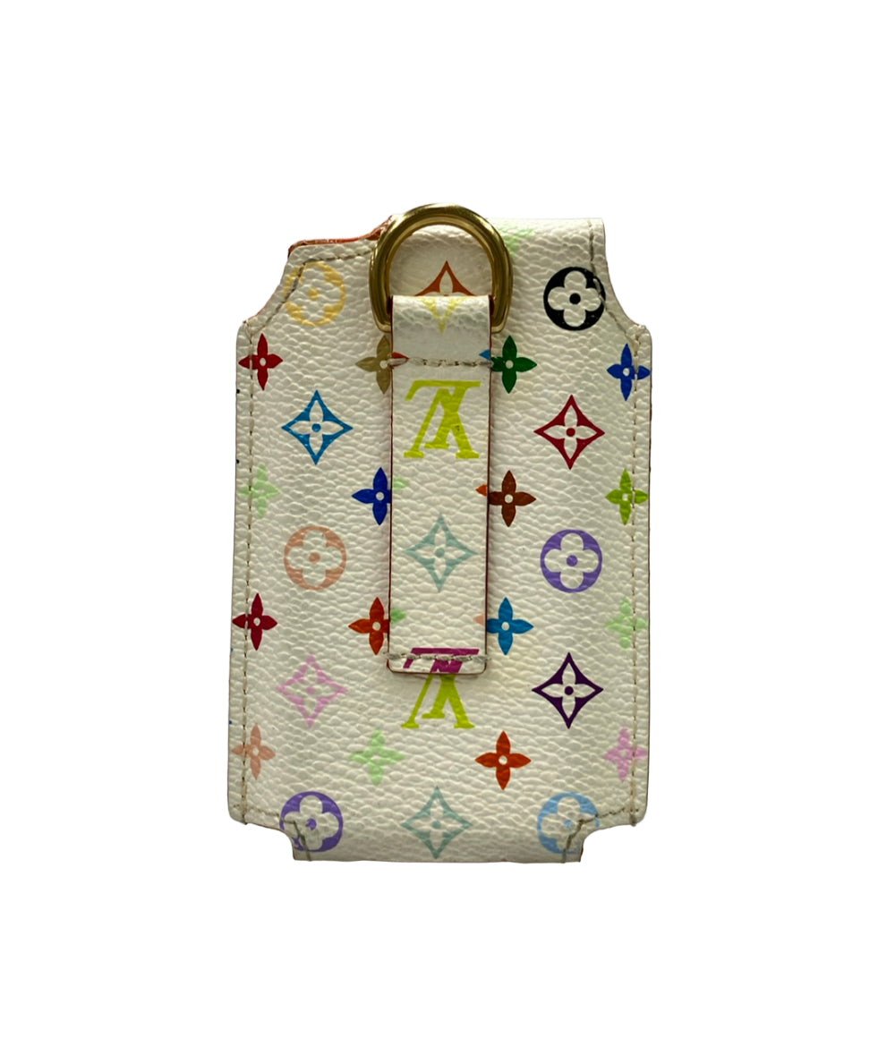 LOUIS VUITTON iPod Nano ケース PVC レザー エテュイナノ モノグラム マルチカラー M60014 レディース ルイ・ヴィトン