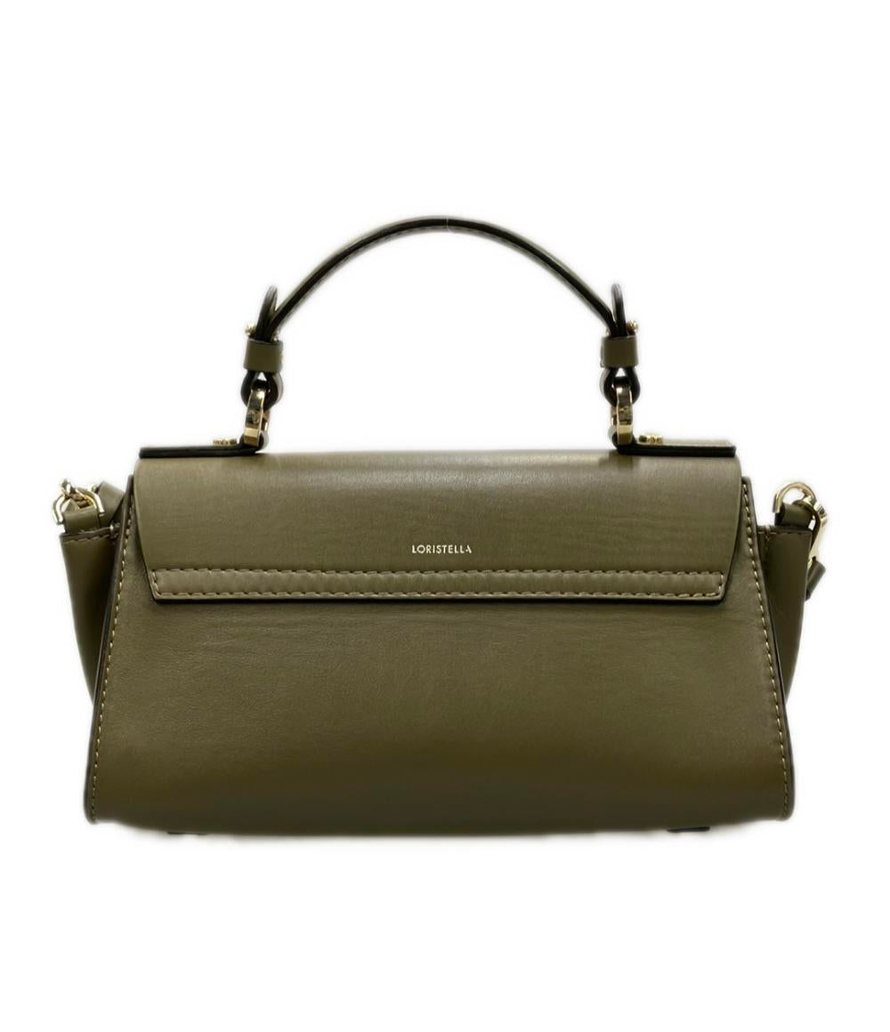 美品 LORISTELLA ハンドバッグ ショルダーバッグ 2WAY 斜め掛け レディース ロリスッテラ