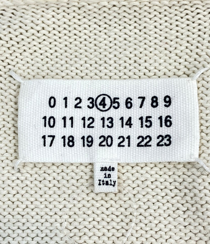 Maison Margiela デストロイニットカーディガン 2021SS WHT S51GP0219 S17663 レディース SIZE S メゾンマルジェラ