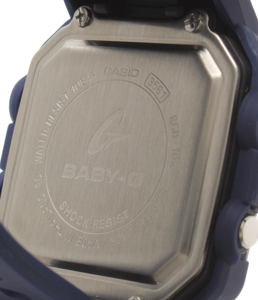 美品 カシオ 腕時計 Baby-G クオーツ BGD-10K レディース CASIO
