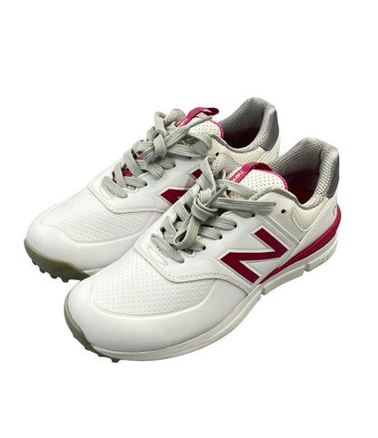 NEW BALANCE ローカットスニーカー ゴルフシューズ WG574WP2 レディース SIZE 23.5 (M) ニューバランス