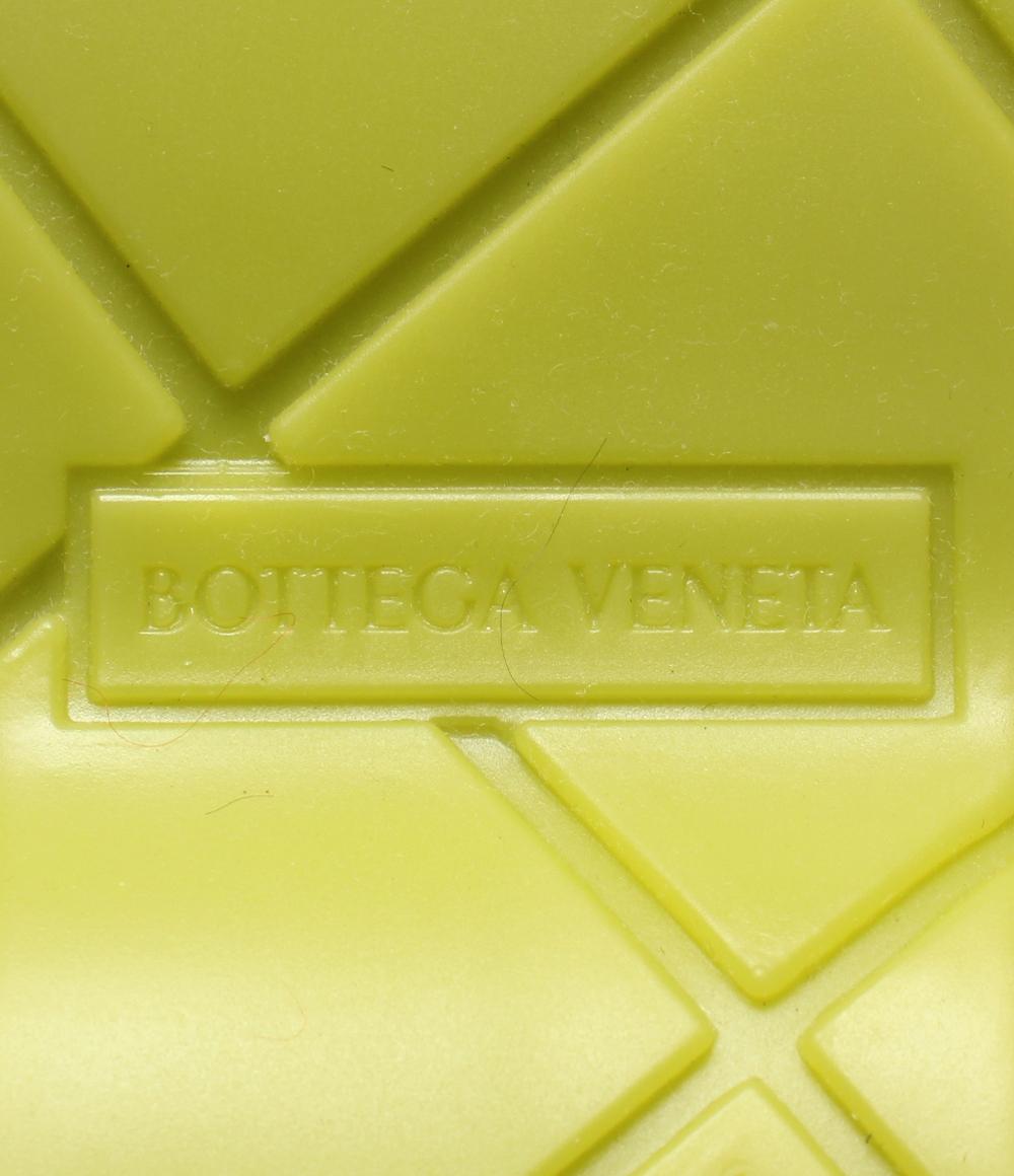 ボッテガヴェネタ ラバーアンクルブーツ Puddle グリーン レディース SIZE 37 (L) BOTTEGA VENETA
