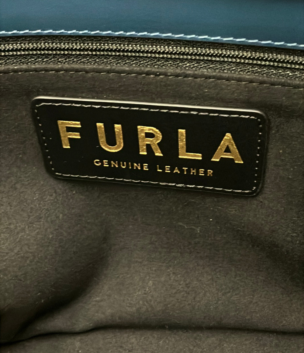 美品 FURLA 2WAY トートバッグ ショルダーバッグ 斜め掛け レディース フルラ