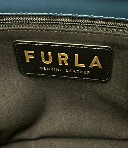 美品 FURLA 2WAY トートバッグ ショルダーバッグ 斜め掛け レディース フルラ