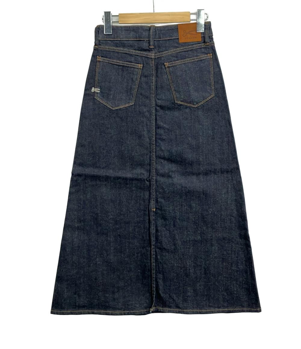 美品 デンハム デニムスカート EMMA LONG MIJ SKIRT レディース SIZE
