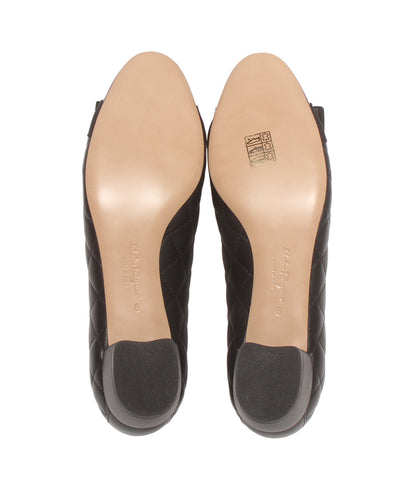 美品 Salvatore Ferragamo パンプス レディース SIZE 6 サルヴァトーレフェラガモ