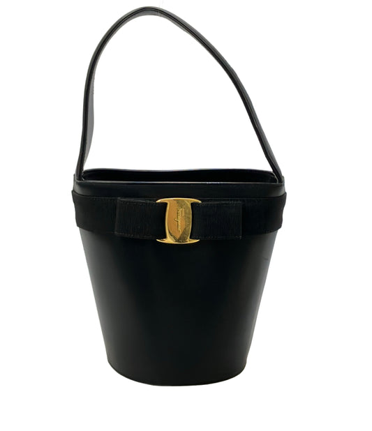 Salvatore Ferragamo ハンドバッグ レザー ヴァラ レディース サルヴァトーレフェラガモ
