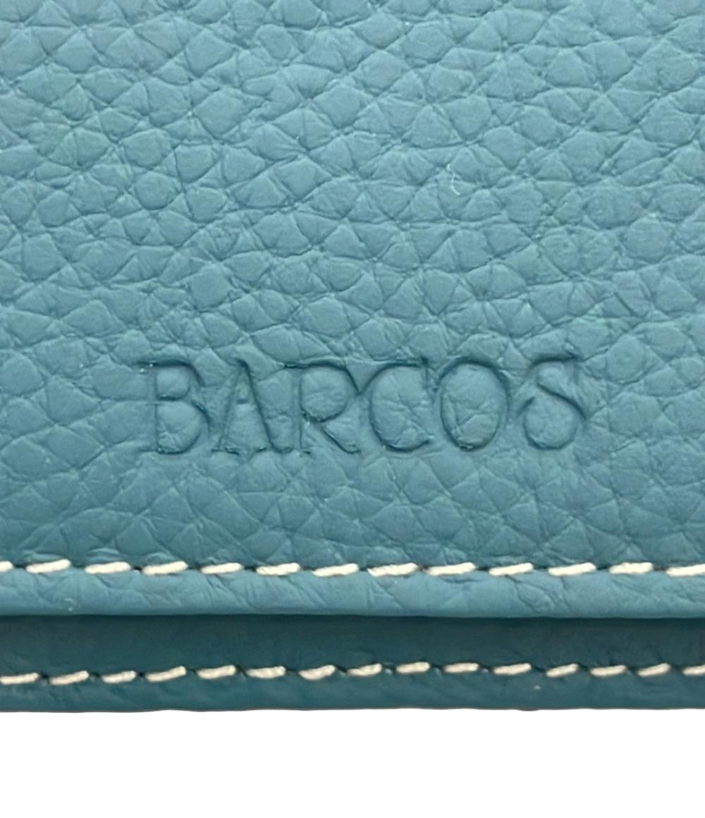 美品 BARCOS 二つ折り財布 レディース バルコス