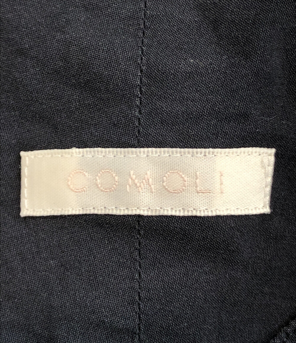 ノーカラー長袖ロングシャツ      メンズ SIZE 1 (S) COMOLI