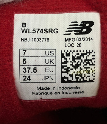 NEW BALANCE ローカットスニーカー WL574SRG レディース SIZE 24.0 ニューバランス