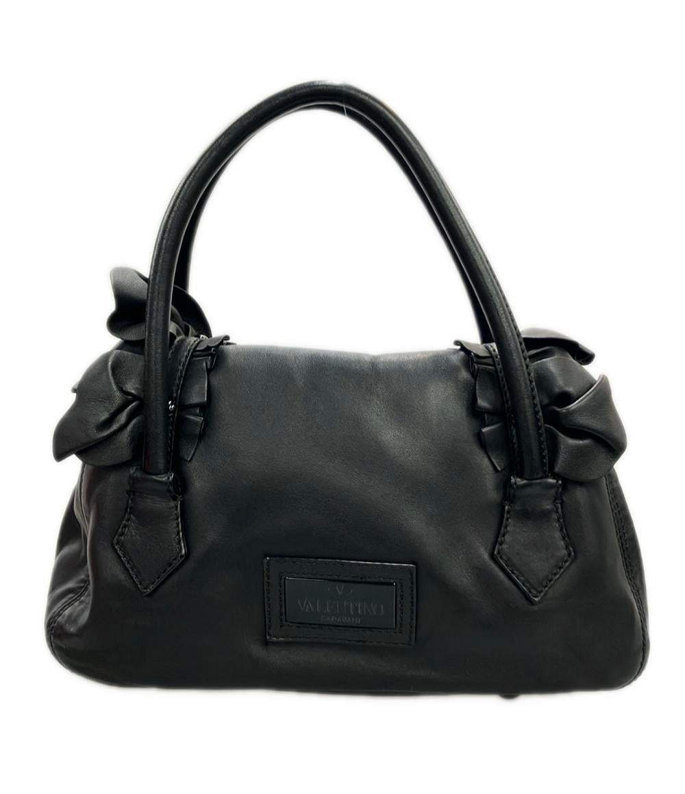 美品 Valentino Garavani ハンドバッグ レザー レディース ヴァレンティノ・ガラヴァーニ