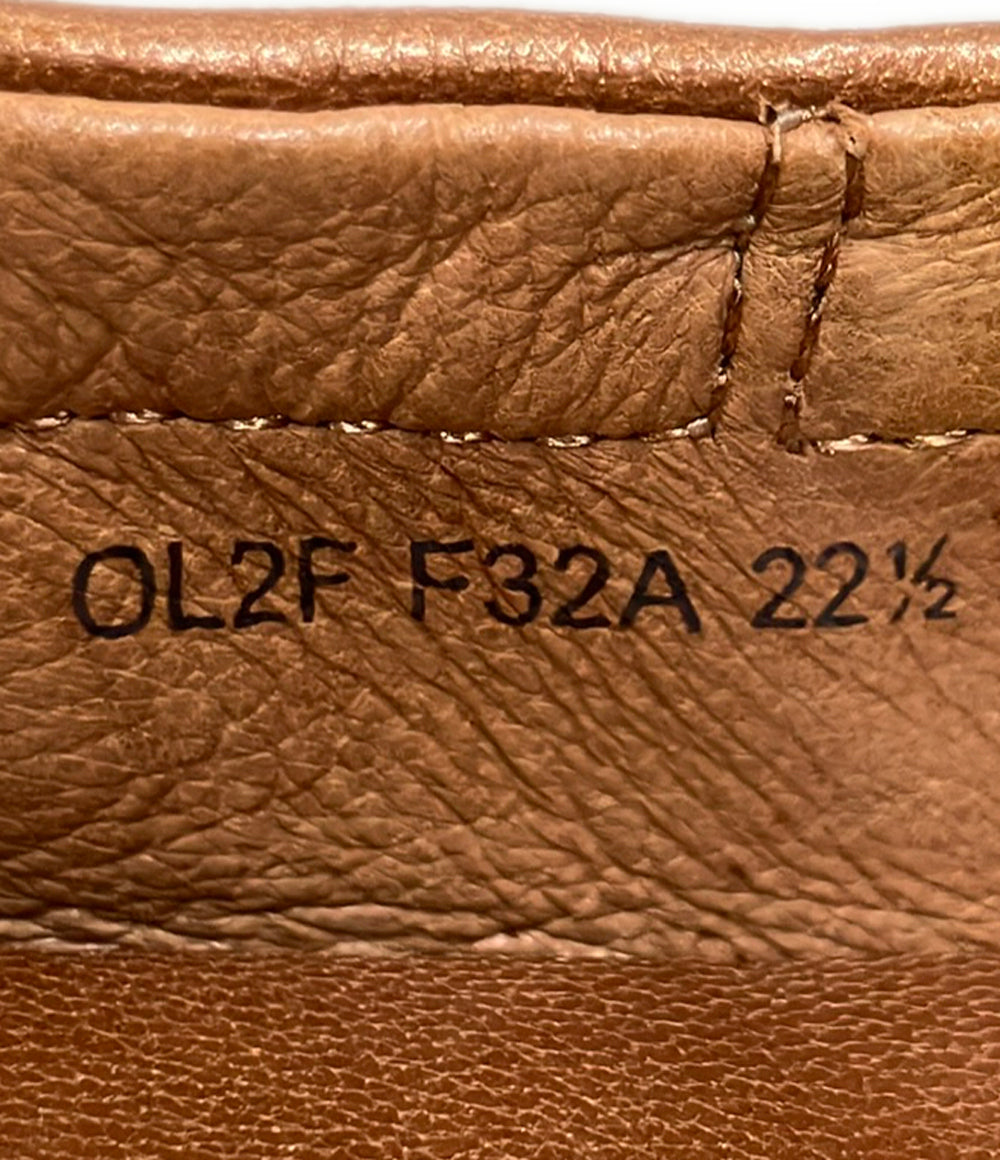 REGAL レザーフラットシューズ OL2F F32A レディース SIZE 22 1/2 リーガル