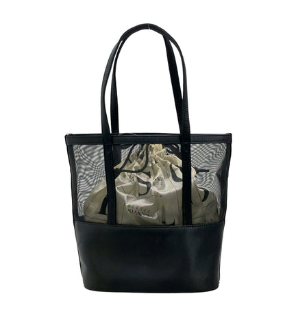 美品 LANVIN ショルダーバッグ ハンドバッグ 肩掛け メッシュ レディース ランバン