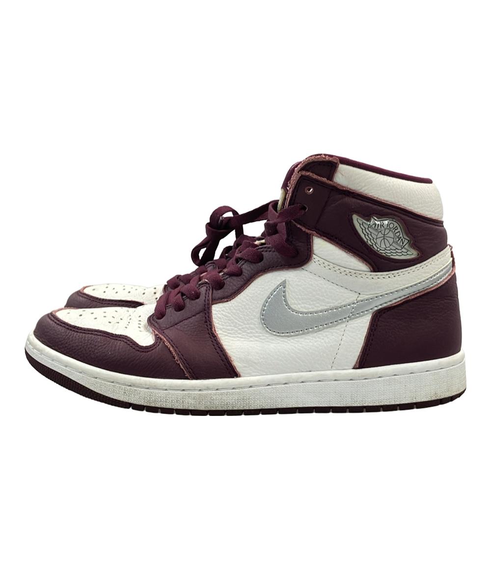 NIKE ハイカットスニーカー AIR JORDAN 1 RETRO OG BORDEAUX 555088-611 メンズ SIZE 28.0 (XL) ナイキ